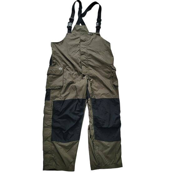 Gander Mountain Size L Men’s Tech20 Waterproof Coveralls Tan Utility Outerwear - Picture 1 of 9